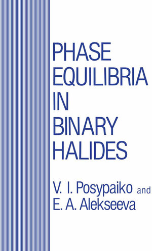 Buchcover Phase Equilibria in Binary Halides | EAN 9781468490268 | ISBN 1-4684-9026-5 | ISBN 978-1-4684-9026-8