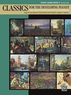 Buchcover Classics for the Developing Pianist, Study Guide Book 3 | Ingrid Jacobson Clarfield | EAN 9781470639549 | ISBN 1-4706-3954-8 | ISBN 978-1-4706-3954-9