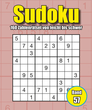 Buchcover Sudoku 57 | EAN 9781472310354 | ISBN 1-4723-1035-7 | ISBN 978-1-4723-1035-4