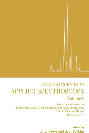 Buchcover Developments in Applied Spectroscopy | E. L. Grove | EAN 9781475707847 | ISBN 1-4757-0784-3 | ISBN 978-1-4757-0784-7