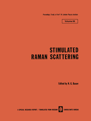Buchcover Stimulated Raman Scattering  | EAN 9781475714050 | ISBN 1-4757-1405-X | ISBN 978-1-4757-1405-0