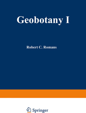 Buchcover Geobotany | EAN 9781475716764 | ISBN 1-4757-1676-1 | ISBN 978-1-4757-1676-4