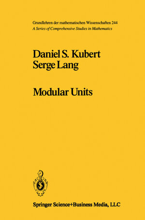 Buchcover Modular Units | D. Kubert | EAN 9781475717419 | ISBN 1-4757-1741-5 | ISBN 978-1-4757-1741-9