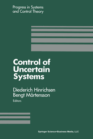 Buchcover Control of Uncertain Systems | Hinrichsen | EAN 9781475721089 | ISBN 1-4757-2108-0 | ISBN 978-1-4757-2108-9
