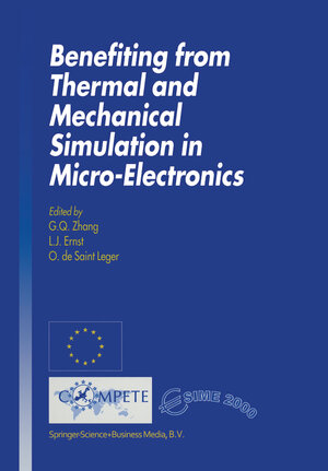Buchcover Benefiting from Thermal and Mechanical Simulation in Micro-Electronics | EAN 9781475731590 | ISBN 1-4757-3159-0 | ISBN 978-1-4757-3159-0
