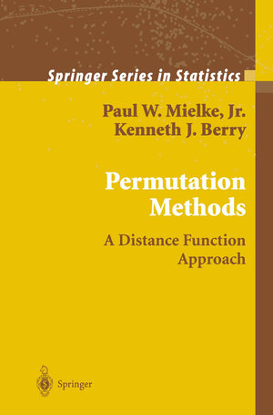 Buchcover Permutation Methods | Paul W. Jr. Mielke | EAN 9781475734492 | ISBN 1-4757-3449-2 | ISBN 978-1-4757-3449-2