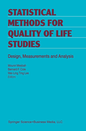 Buchcover Statistical Methods for Quality of Life Studies | EAN 9781475736250 | ISBN 1-4757-3625-8 | ISBN 978-1-4757-3625-0