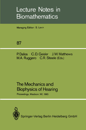 Buchcover The Mechanics and Biophysics of Hearing | EAN 9781475743418 | ISBN 1-4757-4341-6 | ISBN 978-1-4757-4341-8