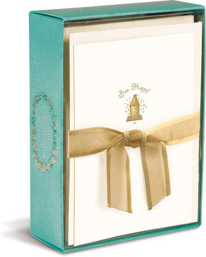 Buchcover Boxed Notes: Bee Happy – Gruß- und Geschenkkartenbox mit Kuverts: Sei glücklich  | EAN 9781477008744 | ISBN 1-4770-0874-8 | ISBN 978-1-4770-0874-4
