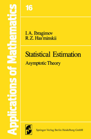 Buchcover Statistical Estimation | I.A. Ibragimov | EAN 9781489900296 | ISBN 1-4899-0029-2 | ISBN 978-1-4899-0029-6