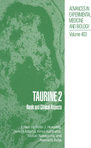 Buchcover Taurine 2 | EAN 9781489901842 | ISBN 1-4899-0184-1 | ISBN 978-1-4899-0184-2