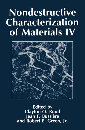 Buchcover Nondestructive Characterization of Materials IV  | EAN 9781489906700 | ISBN 1-4899-0670-3 | ISBN 978-1-4899-0670-0