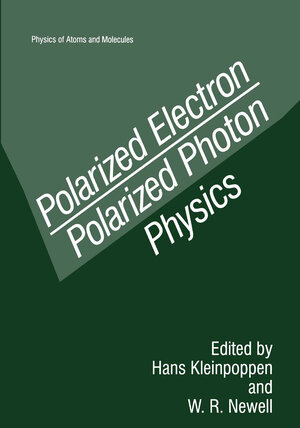 Buchcover Polarized Electron/Polarized Photon Physics | EAN 9781489914200 | ISBN 1-4899-1420-X | ISBN 978-1-4899-1420-0
