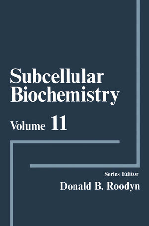 Buchcover Subcellular Biochemistry  | EAN 9781489917003 | ISBN 1-4899-1700-4 | ISBN 978-1-4899-1700-3