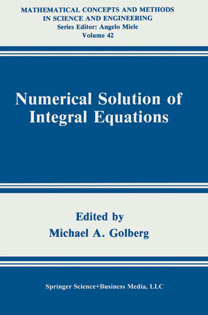 Buchcover Numerical Solution of Integral Equations | EAN 9781489925954 | ISBN 1-4899-2595-3 | ISBN 978-1-4899-2595-4