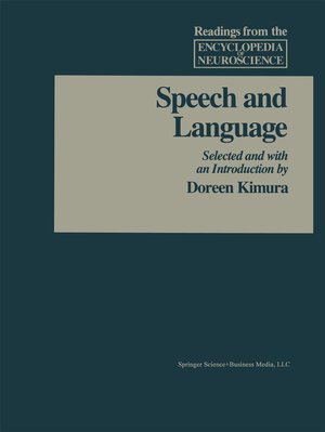 Buchcover Speech and Language | ADELMAN | EAN 9781489967749 | ISBN 1-4899-6774-5 | ISBN 978-1-4899-6774-9