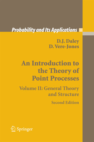 Buchcover An Introduction to the Theory of Point Processes | D.J. Daley | EAN 9781489985385 | ISBN 1-4899-8538-7 | ISBN 978-1-4899-8538-5