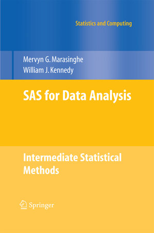Buchcover SAS for Data Analysis | Mervyn G. Marasinghe | EAN 9781489987723 | ISBN 1-4899-8772-X | ISBN 978-1-4899-8772-3