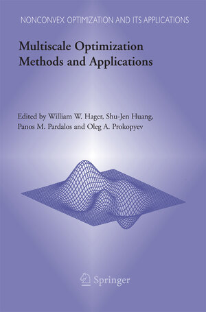 Buchcover Multiscale Optimization Methods and Applications | EAN 9781489991843 | ISBN 1-4899-9184-0 | ISBN 978-1-4899-9184-3