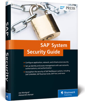 Buchcover SAP System Security Guide | Joe Markgraf | EAN 9781493214815 | ISBN 1-4932-1481-0 | ISBN 978-1-4932-1481-5