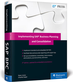 Buchcover Implementing SAP Business Planning and Consolidation | Peter Jones | EAN 9781493216826 | ISBN 1-4932-1682-1 | ISBN 978-1-4932-1682-6