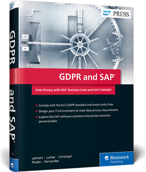Buchcover GDPR and SAP | Volker Lehnert | EAN 9781493217120 | ISBN 1-4932-1712-7 | ISBN 978-1-4932-1712-0