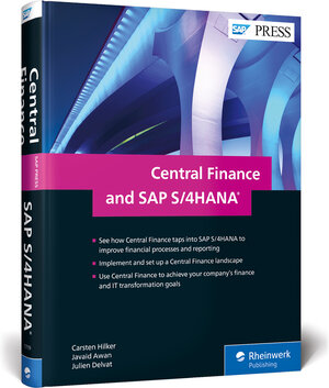 Buchcover Central Finance and SAP S/4HANA | Carsten Hilker | EAN 9781493217199 | ISBN 1-4932-1719-4 | ISBN 978-1-4932-1719-9
