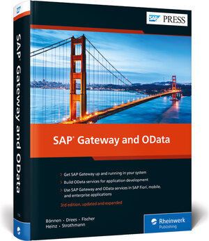 Buchcover SAP Gateway and OData | Carsten Bönnen | EAN 9781493217557 | ISBN 1-4932-1755-0 | ISBN 978-1-4932-1755-7