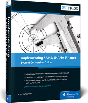 Buchcover Implementing SAP S/4HANA Finance | Anup Maheshwari | EAN 9781493219537 | ISBN 1-4932-1953-7 | ISBN 978-1-4932-1953-7