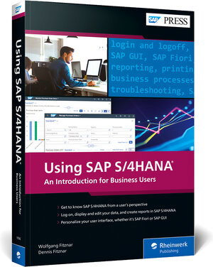 Buchcover Using SAP S/4HANA | Wolfgang Fitznar | EAN 9781493219568 | ISBN 1-4932-1956-1 | ISBN 978-1-4932-1956-8