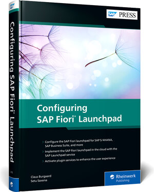 Buchcover Configuring SAP Fiori Launchpad | Claus Burgaard | EAN 9781493221752 | ISBN 1-4932-2175-2 | ISBN 978-1-4932-2175-2