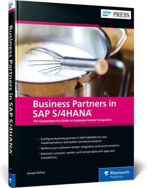 Buchcover Business Partners in SAP S/4HANA | Jawad Akhtar | EAN 9781493222223 | ISBN 1-4932-2222-8 | ISBN 978-1-4932-2222-3