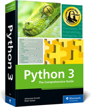 Buchcover Python 3 | Johannes Ernesti | EAN 9781493223022 | ISBN 1-4932-2302-X | ISBN 978-1-4932-2302-2