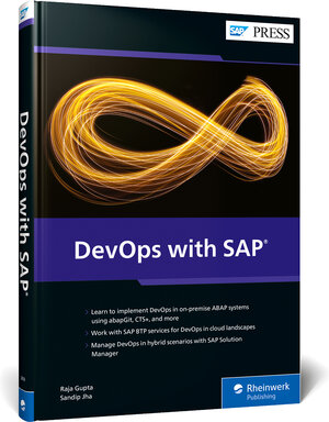 Buchcover DevOps with SAP | Raja Gupta | EAN 9781493224197 | ISBN 1-4932-2419-0 | ISBN 978-1-4932-2419-7