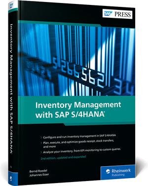 Buchcover Inventory Management with SAP S/4HANA | Bernd Roedel | EAN 9781493227365 | ISBN 1-4932-2736-X | ISBN 978-1-4932-2736-5
