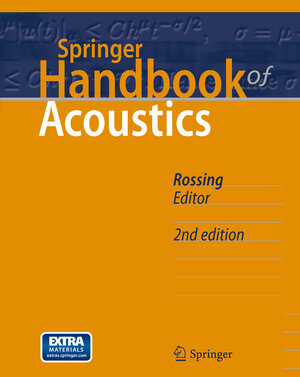 Buchcover Springer Handbook of Acoustics  | EAN 9781493907540 | ISBN 1-4939-0754-9 | ISBN 978-1-4939-0754-0