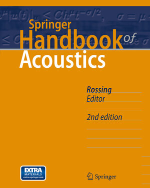 Buchcover Springer Handbook of Acoustics | EAN 9781493907540 | ISBN 1-4939-0754-9 | ISBN 978-1-4939-0754-0