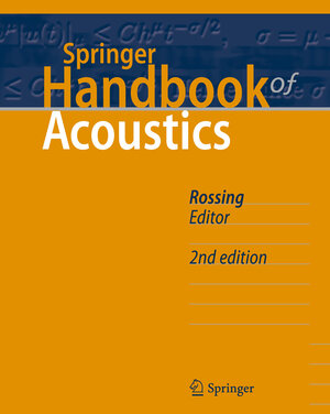 Buchcover Springer Handbook of Acoustics  | EAN 9781493907557 | ISBN 1-4939-0755-7 | ISBN 978-1-4939-0755-7