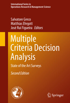 Buchcover Multiple Criteria Decision Analysis  | EAN 9781493930944 | ISBN 1-4939-3094-X | ISBN 978-1-4939-3094-4