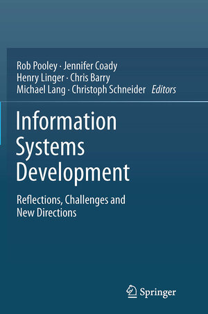 Buchcover Information Systems Development | EAN 9781493939572 | ISBN 1-4939-3957-2 | ISBN 978-1-4939-3957-2