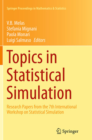 Buchcover Topics in Statistical Simulation | EAN 9781493947843 | ISBN 1-4939-4784-2 | ISBN 978-1-4939-4784-3