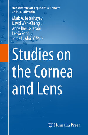 Buchcover Studies on the Cornea and Lens  | EAN 9781493955732 | ISBN 1-4939-5573-X | ISBN 978-1-4939-5573-2