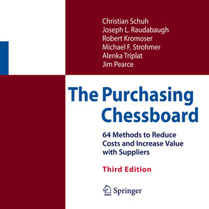 Buchcover The Purchasing Chessboard | Christian Schuh | EAN 9781493967636 | ISBN 1-4939-6763-0 | ISBN 978-1-4939-6763-6