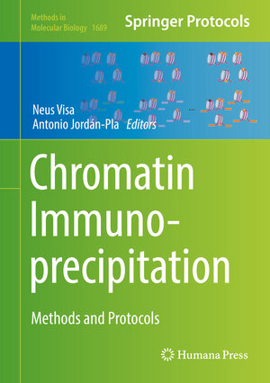 Buchcover Chromatin Immunoprecipitation  | EAN 9781493973798 | ISBN 1-4939-7379-7 | ISBN 978-1-4939-7379-8