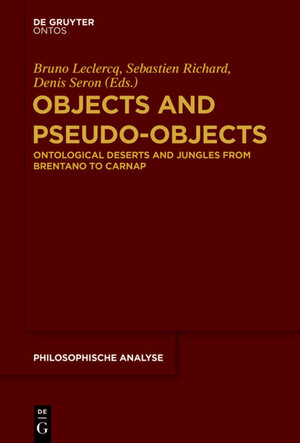 Buchcover Objects and Pseudo-Objects | EAN 9781501510458 | ISBN 1-5015-1045-2 | ISBN 978-1-5015-1045-8