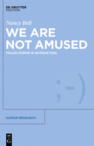 Buchcover We Are Not Amused | Nancy Bell | EAN 9781501510526 | ISBN 1-5015-1052-5 | ISBN 978-1-5015-1052-6