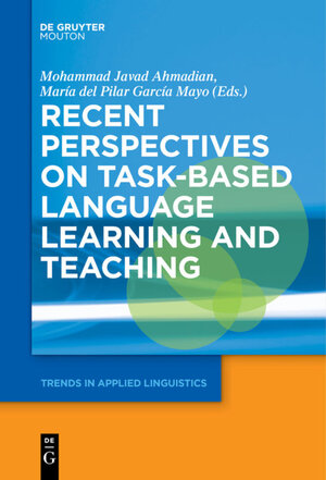 Buchcover Recent Perspectives on Task-Based Language Learning and Teaching | EAN 9781501519383 | ISBN 1-5015-1938-7 | ISBN 978-1-5015-1938-3