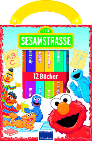 Buchcover Sesamstraße - Meine erste Bibliothek - Bücherbox mit 12 Pappbilderbüchern  | EAN 9781503768192 | ISBN 1-5037-6819-8 | ISBN 978-1-5037-6819-2