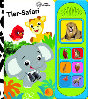 Buchcover Baby Einstein - Tier-Safari - Soundbuch - Pappbilderbuch mit 7 Tier-Geräuschen  | EAN 9781503768642 | ISBN 1-5037-6864-3 | ISBN 978-1-5037-6864-2