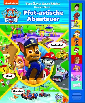 Buchcover PAW Patrol - Pfot-astische Abenteuer - Pappbilderbuch mit 7 Wimmelbildern und 10 Sounds | EAN 9781503768673 | ISBN 1-5037-6867-8 | ISBN 978-1-5037-6867-3